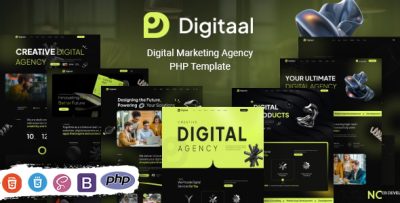 Digitaal - Digital Marketing Agency PHP Template