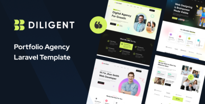 Diligent - Creative Agency & Portfolio Laravel Template