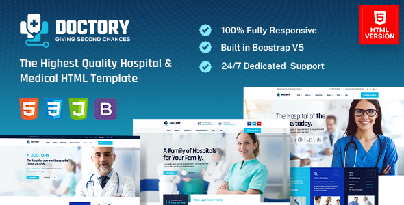 Doctery | Hospital, Healthcare and Medical HTML Template Doctery | Hospital, Healthcare and Medical HTML Template