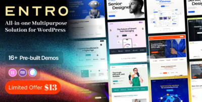 Entro – All in One Elementor WordPress Theme