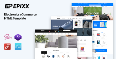 Epixx - Electronics eCommerce HTML Template