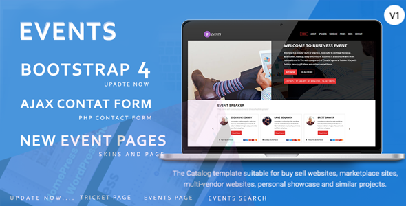 Events-Responsive HTML Template Events-Responsive HTML Template