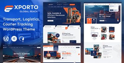 Exporto – Transportation & Logistics WordPress Theme