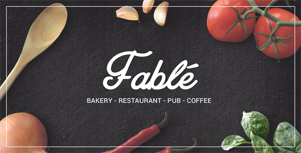 Fable - Bakery / Coffee / Pub / Restaurant Site Template Fable - Bakery / Coffee / Pub / Restaurant Site Template