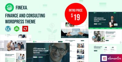 Finexa - Finance & Consulting WordPress Theme