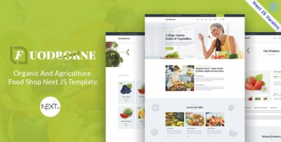 Fuodborne - Organic & Agriculture Food Shop Next JS Template
