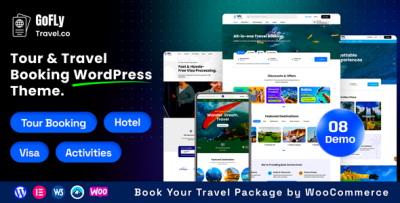 Gofly - Tour Booking and Travel Agency WordPress Theme