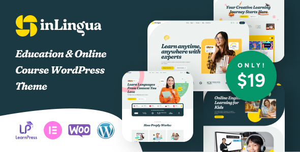 inLingua - Education & Online Course WordPress Theme inLingua - Education & Online Course WordPress Theme