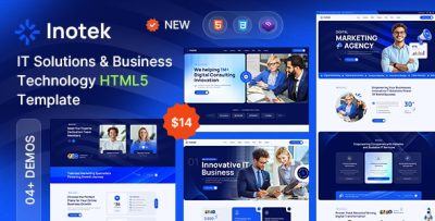 Inotek - IT Solutions & Business Technology HTML5 Template