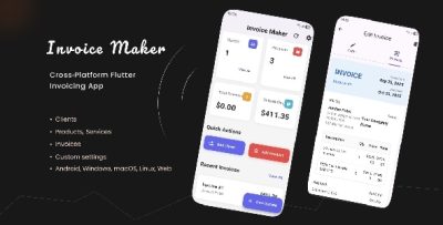 Invoice Maker – Cross‑Platform Flutter Invoicing App