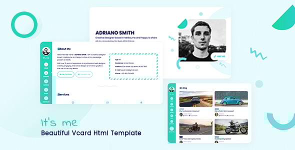 It's me - Premium Resume Html Template It's me - Premium Resume Html Template