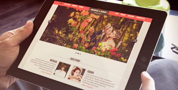 Kalyan One Page Responsive Wedding Template Kalyan One Page Responsive Wedding Template