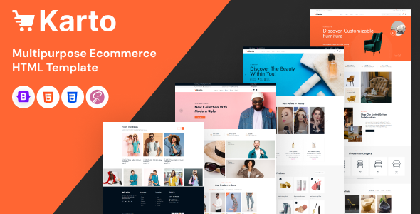 Karto - Multipurpose Ecommerce HTML Template Karto - Multipurpose Ecommerce HTML Template