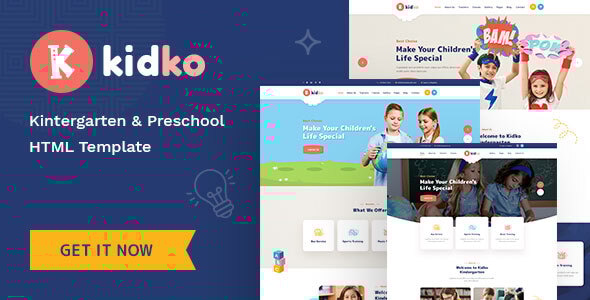 Kidko - Kindergarten & Baby Care HTML Template Kidko - Kindergarten & Baby Care HTML Template