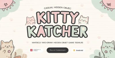 Kitty Katcher - Whimsical Hidden Object Game (HTML5 + Construct 3 )