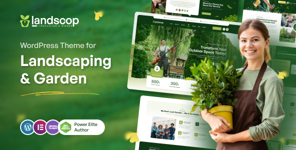 Landscop - Landscaping & Gardening WordPress Theme Landscop - Landscaping & Gardening WordPress Theme