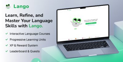 Lango - Language Learning Platform | Duolingo Clone