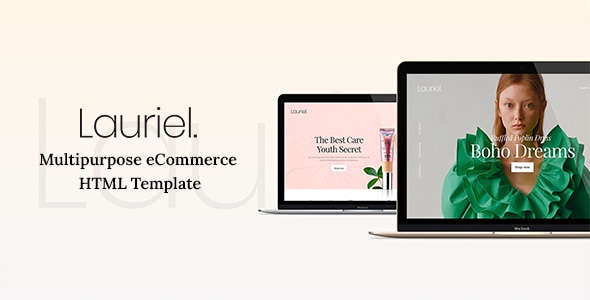Lauriel - Multipurpose eCommerce HTML Template Lauriel - Multipurpose eCommerce HTML Template