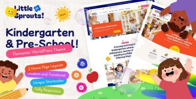 Little Sprouts - Kindergarten & Preschool WordPress Theme