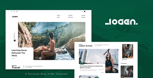 Logen - Blog and Magazine HTML Template Logen - Blog and Magazine HTML Template