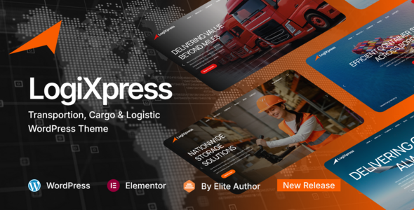 LogiXpress - Transportation, Cargo & Logistics WordPress Theme LogiXpress - Transportation, Cargo & Logistics WordPress Theme