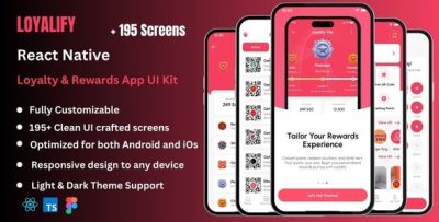 Loyalify - Loyalty React Native Expo App Ui Kit