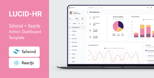 LUCID | HRMS Tailwind CSS React, HTML Admin Dashboard Template LUCID | HRMS Tailwind CSS React, HTML Admin Dashboard Template