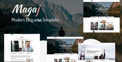 Magaj - Modern Blog HTML Template