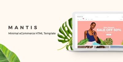 Mantis - Minimal eCommerce HTML Template