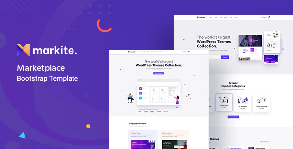 Markit - Digital Marketplace HTML5 Template Markit - Digital Marketplace HTML5 Template