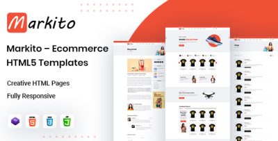 Markito – eCommerce HTML