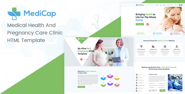 Medicap - Medical Health & Pregnancy Care Clinic HTML Template Medicap - Medical Health & Pregnancy Care Clinic HTML Template
