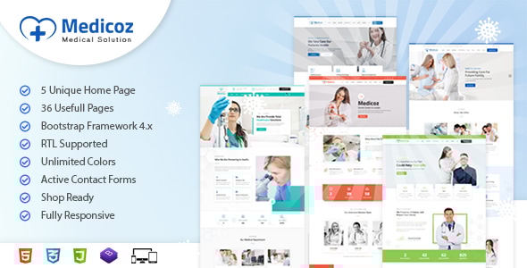 Medicoz | Clinic & Hospital HTML Template Medicoz | Clinic & Hospital HTML Template