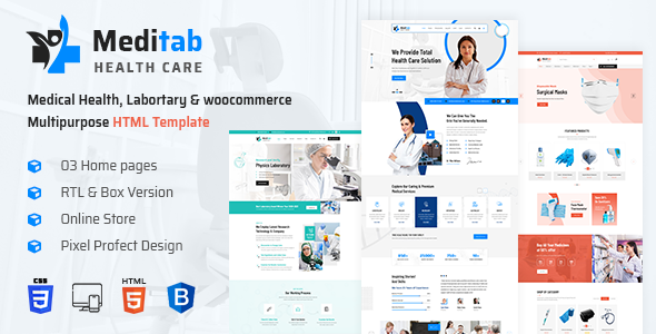 Meditab | Hospital And Medical Multipurpose HTML Template Meditab | Hospital And Medical Multipurpose HTML Template