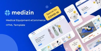 Medizin - Medical Equipment eCommerce Bootstrap 5 Template