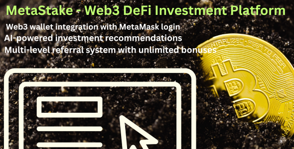 MetaStake - Web3 DeFi Investment & Staking Platform with AI & Referral System MetaStake - Web3 DeFi Investment & Staking Platform with AI & Referral System