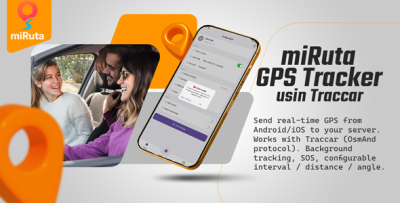 miRuta GPS Tracker usin Traccar