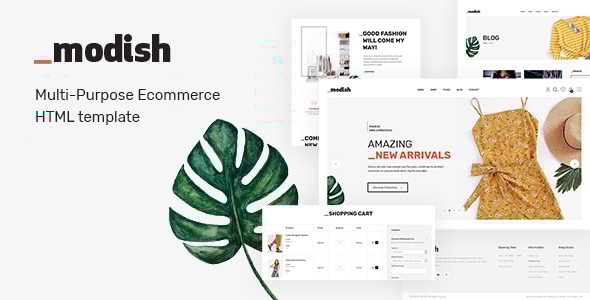 Modish - Modern & Multipurpose Fashion Store HTML Template Modish - Modern & Multipurpose Fashion Store HTML Template