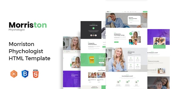 Morriston - Psychologist & Counseling HTML Template Morriston - Psychologist & Counseling HTML Template