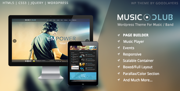 Music Club - Band | Party Wordpress Music Club - Band | Party Wordpress