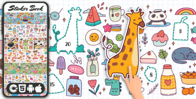 My Sticker Book - HTML5 Game, Construct 3