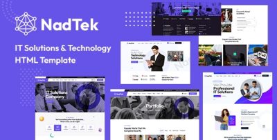 NadTek - IT Solutions & Technology HTML Template