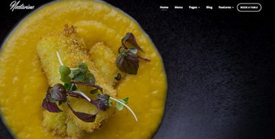 Nectarine - Responsive Restaurant Theme