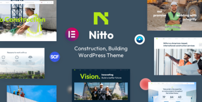 Nitto – Building, Construction WordPress Theme