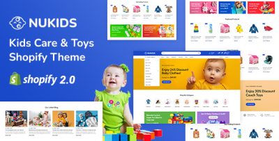 Nukids - Baby Care & Kids Store Shopify 2.0 Responsive Theme