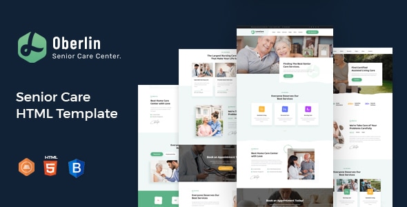 Oberlin - Senior Care HTML Template Oberlin - Senior Care HTML Template