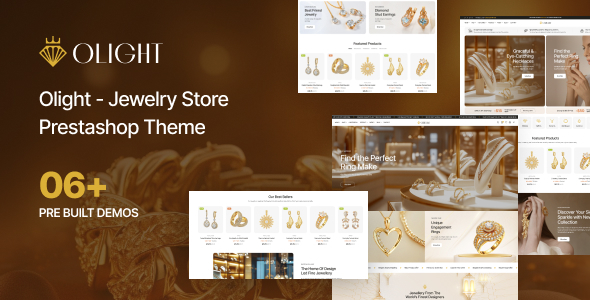 Olight Elementor - Jewelry Store Prestashop Theme Olight Elementor - Jewelry Store Prestashop Theme