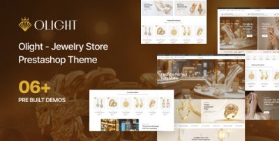 Olight Elementor – Jewelry Store Prestashop Theme
