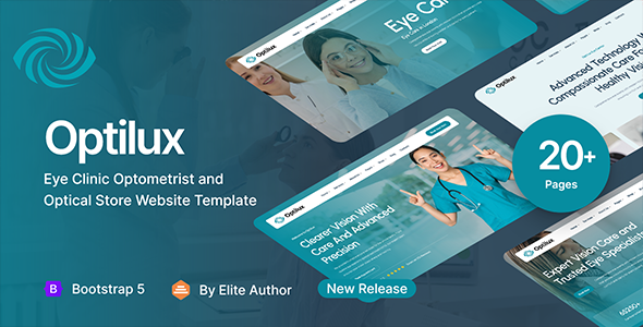 Optilux - Eye Clinic Optometrist and Optical Store HTML Template Optilux - Eye Clinic Optometrist and Optical Store HTML Template