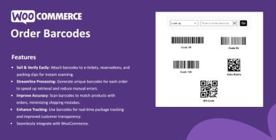 Order Barcodes for WooCommerce